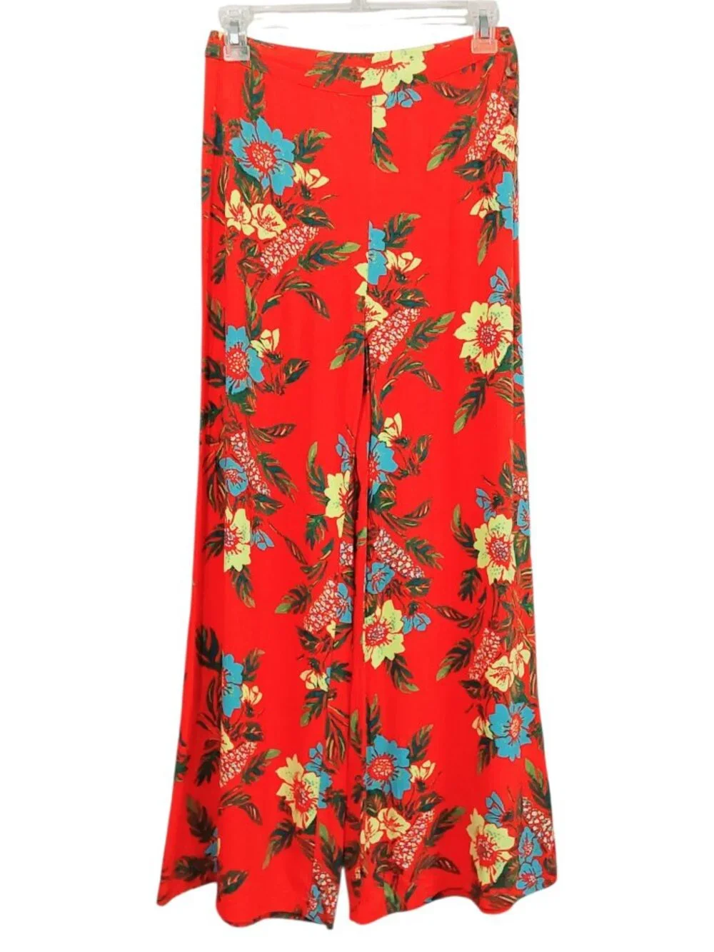 Free People Blue Horizon Tropical Floral 2-Piece Coordinating Matching Set - 4